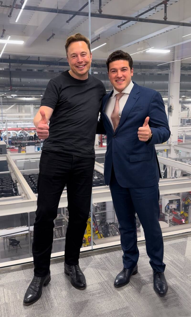 Elon Musk y Samuel García