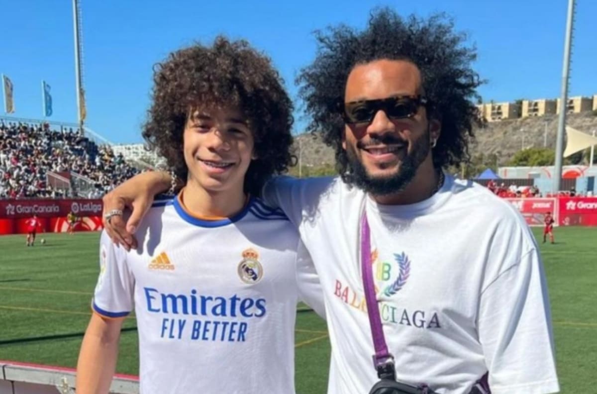 VIDEO | Hijo de Marcelo sorprendió a todos al imitar a Cristiano Ronaldo en su graduación