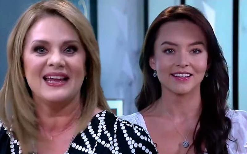 Las actrices participaron en "Vencer el pasado"