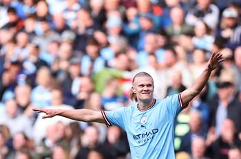 VIDEO | El doblete de Erling Haaland con el que superó récord goleador de Luis Suárez y Cristiano Ronaldo en la Premier League