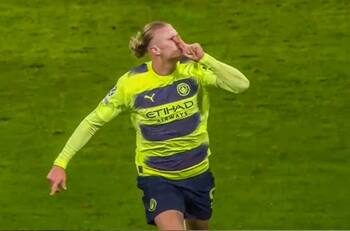 VIDEO | Nadie lo frena: el golazo que Erling Haaland le clavó al Bayern Munich en Champions League