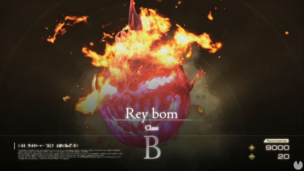 Rey bom. Créditos: Square Enix.