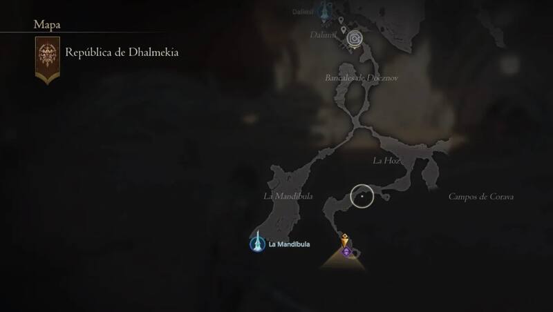 Ubicación Grimalkin. Créditos: Square Enix.