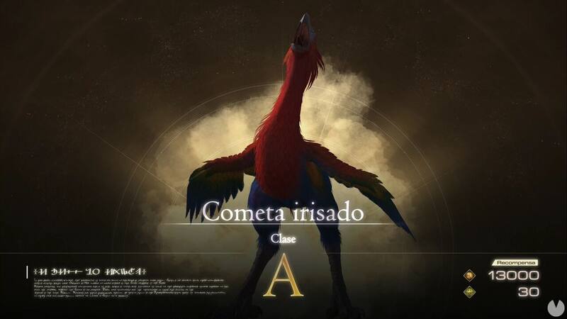 Cometa irisado. Créditos: Square Enix.