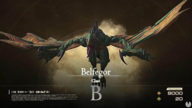 Belfegor. Créditos: Square Enix.