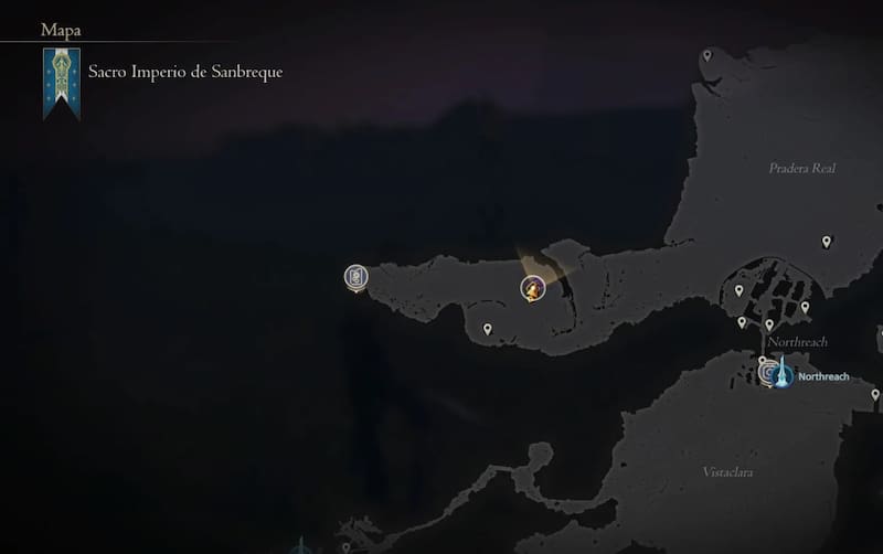 Ubicación Príncipe de la Muerte. Créditos: Square Enix.