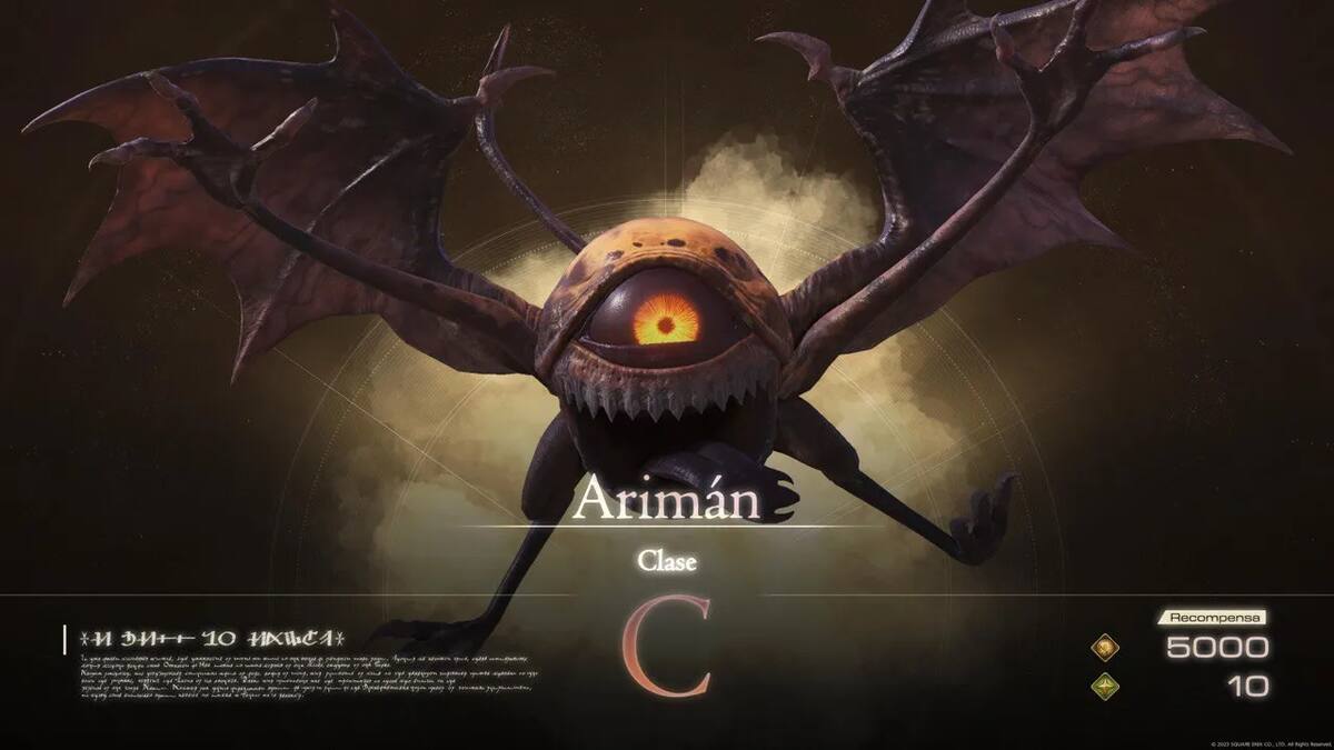Arimán. Créditos: Square Enix.