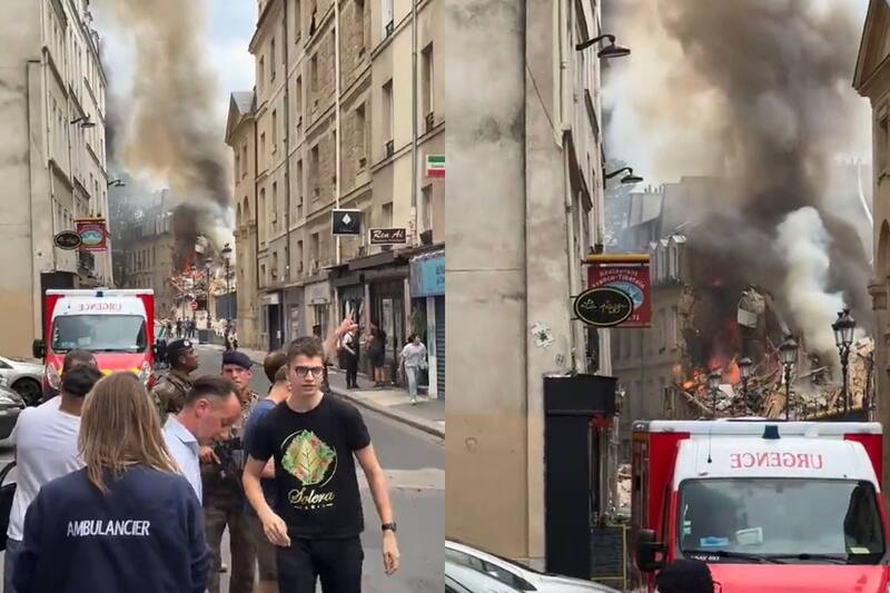 Trabajan más de 200 bomberos en el lugar. Créditos: Captura Video @herqles_es