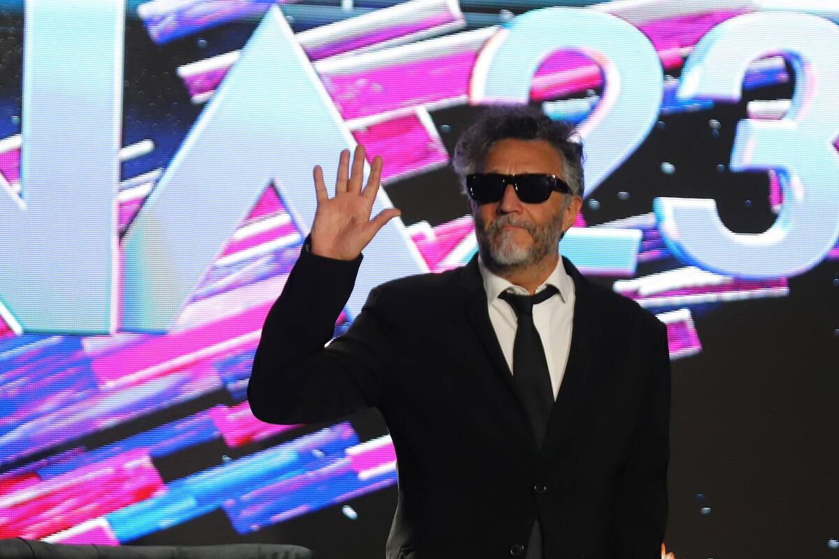 El cantante argentino conversó con los medios antes de su presentación de este miércoles.