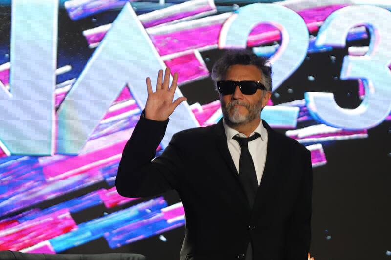 El cantante argentino conversó con los medios antes de su presentación de este miércoles.