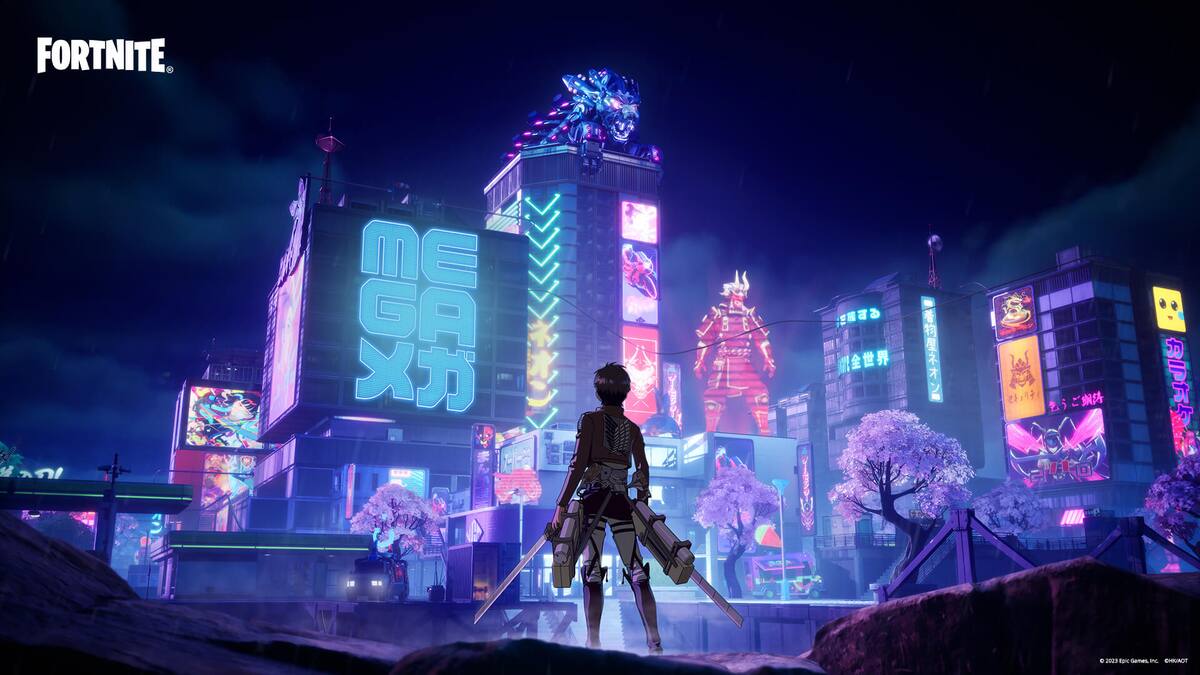 Descubre cómo conseguir el skin de Eren. Créditos: Fortnite.