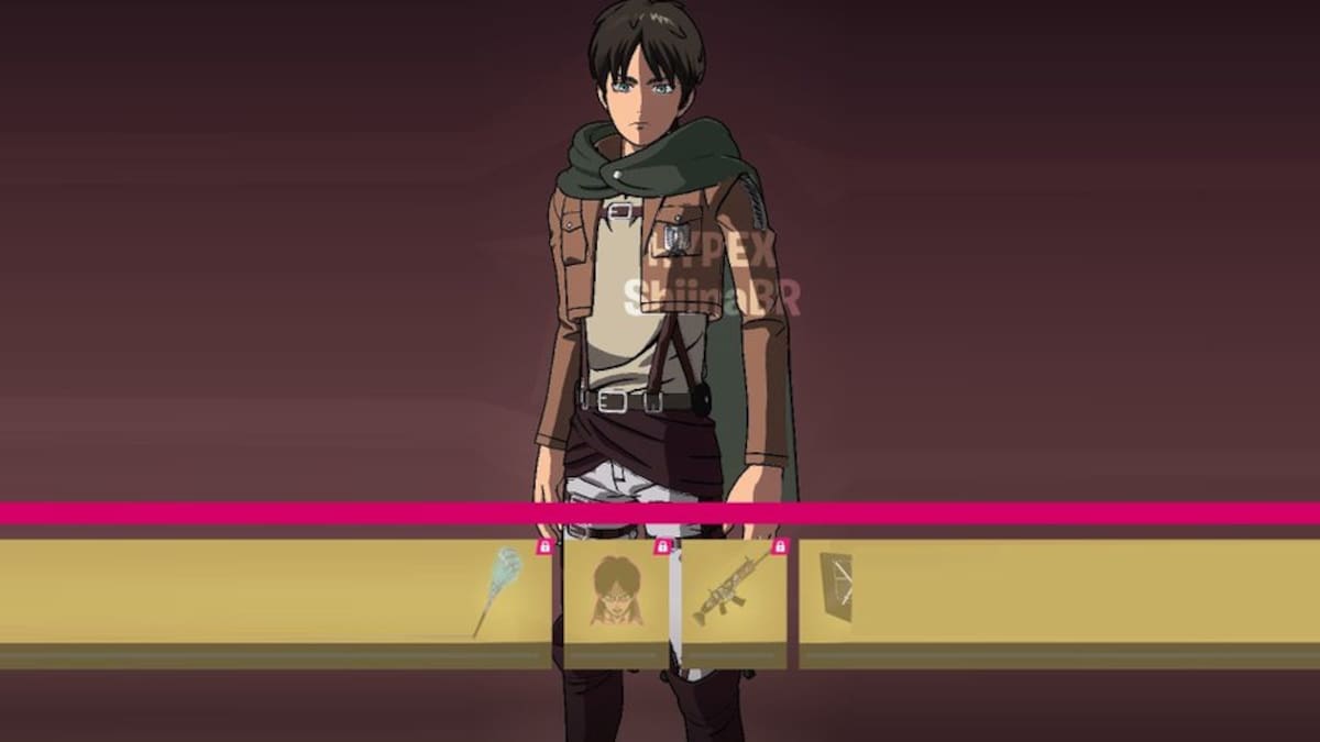 Así lucirá la skin de Eren en la nueva temporada de "Fortnite". Créditos: HYPEX