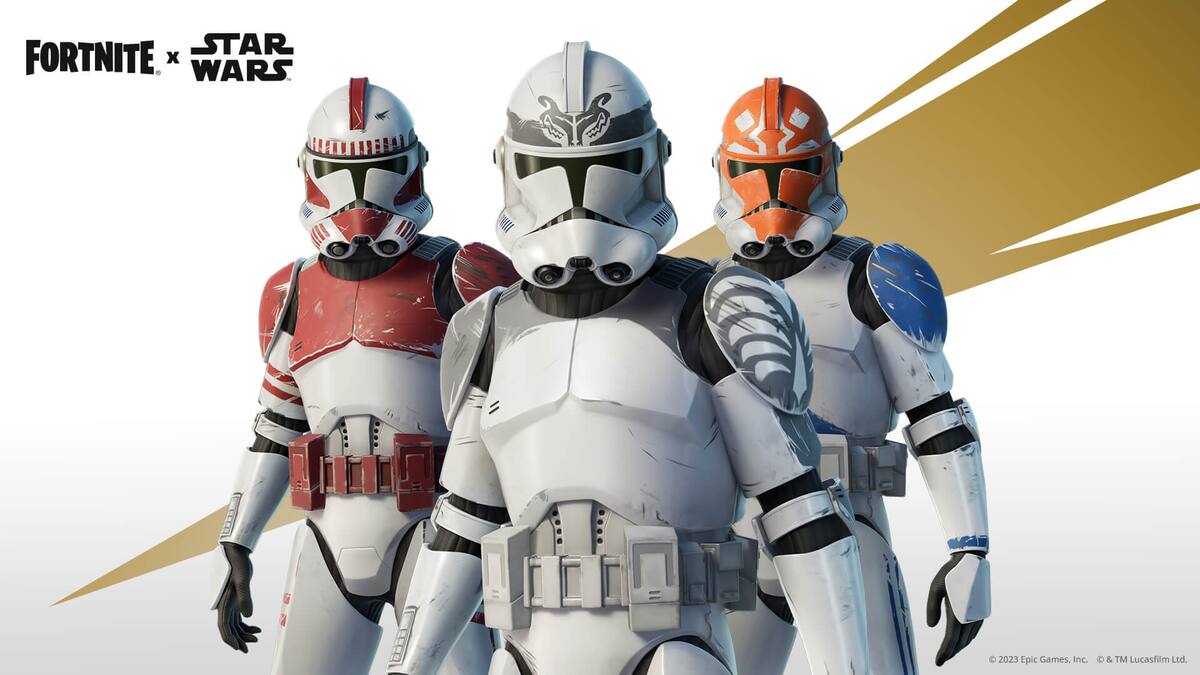 Podrás adquirir estos trajes también. Créditos: Epic Games