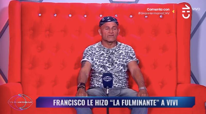 Francisco Arenas realizó la nominación fulminante. Foto: CHV.