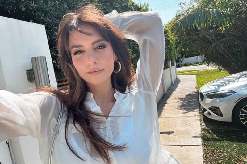 La actriz marca tendencia en moda