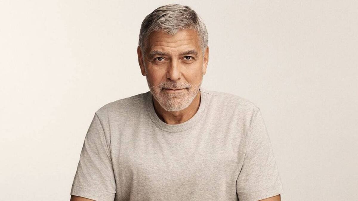 George Clooney se mostró abierto a conversar sobre su vida personal y respondió por qué se sentía aterrorizado de ser padre de mellizos. - Créditos: Twitter