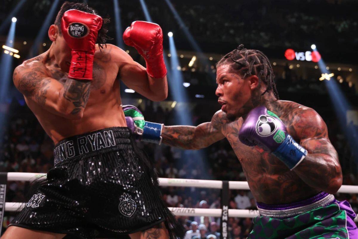 Gervonta Davis noqueó a Ryan García en el séptimo episodio. (Boxing)