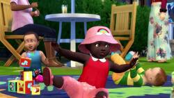 FOTOS | Sims 4: Este glitch hace que los infantes sean monstruos de piernas largas