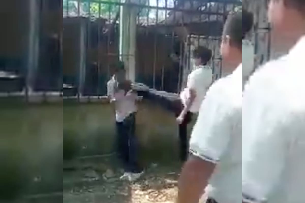 Golpiza en secundaria de Chiapas.