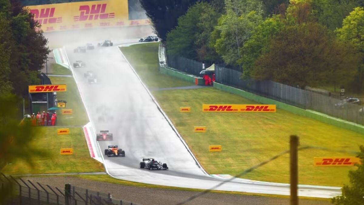 VIDEO | ¡Por desbordarse! Así está el río que pone en peligro el GP de Emilia Romagna de la Fórmula 1