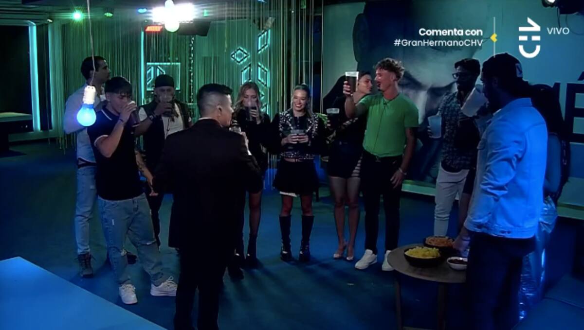 Américo en "Gran Hermano" Chile. Foto: CHV.