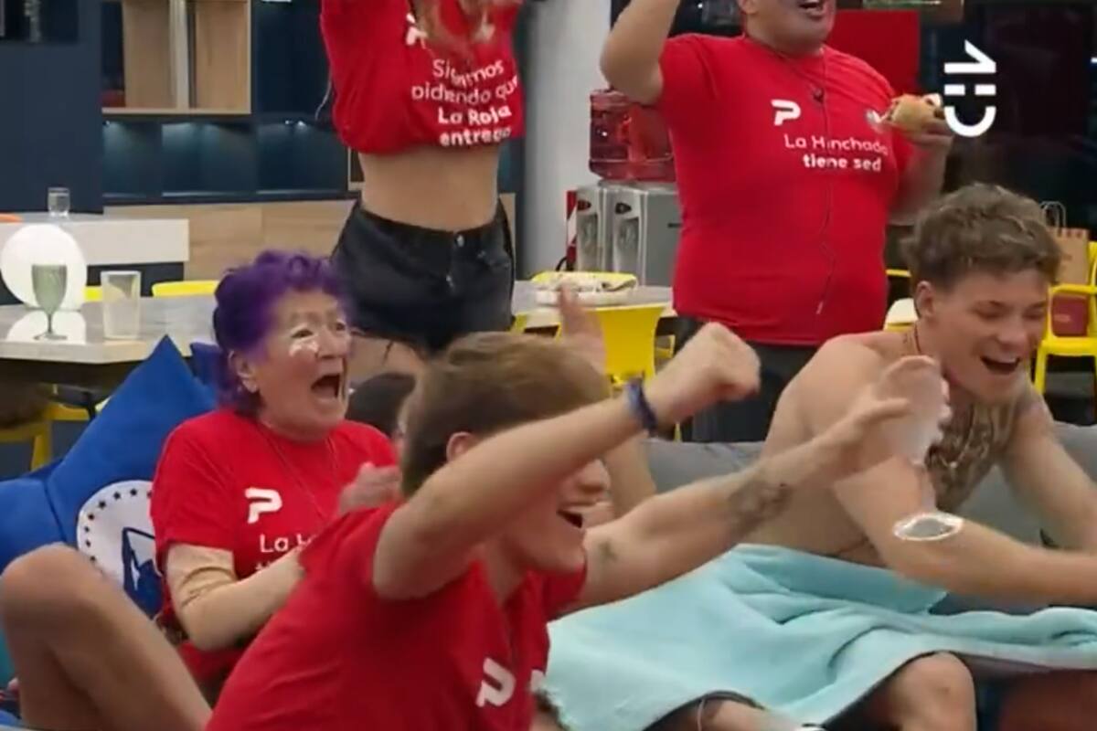 El gol de Chile gritado en "Gran Hermano".