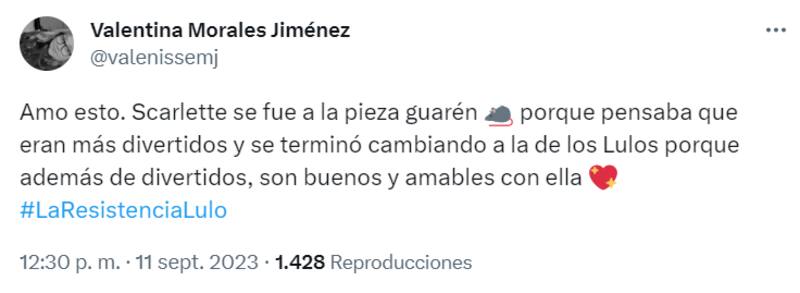 Scarlette Gález y su nueva pieza.