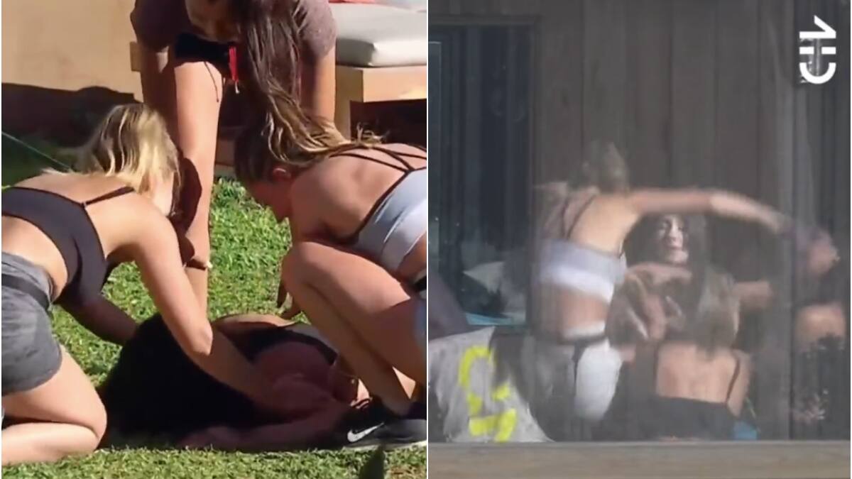 “¿Estás Bien?”: Así fueron las fuertes caídas que sufrieron Scarlette Gálvez y Alessia Traverso en “Gran Hermano” Chile