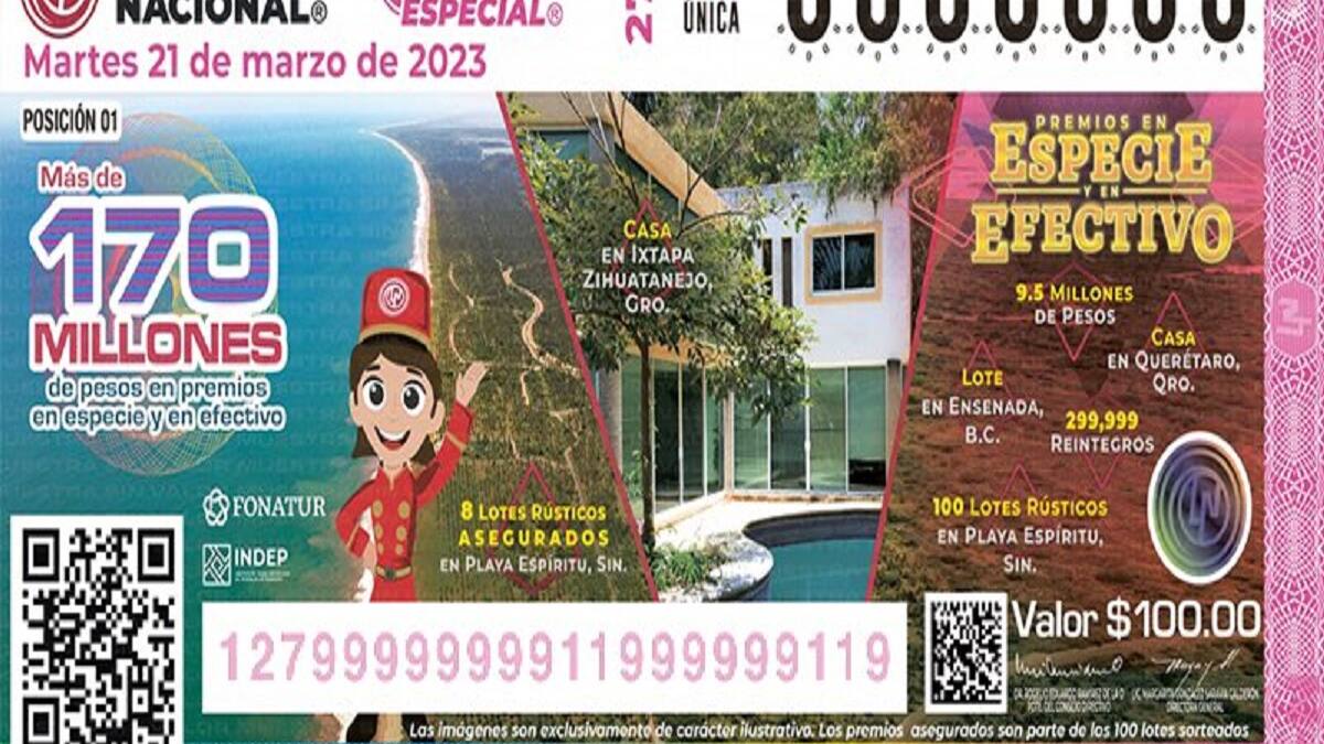 Gran Sorteo Especial No. 271: Estos son los resultados del 21 de marzo