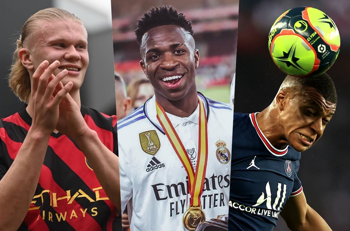 Haaland y Vinícius Jr. superan a Mbappé y son los nuevos futbolistas más valiosos del mundo