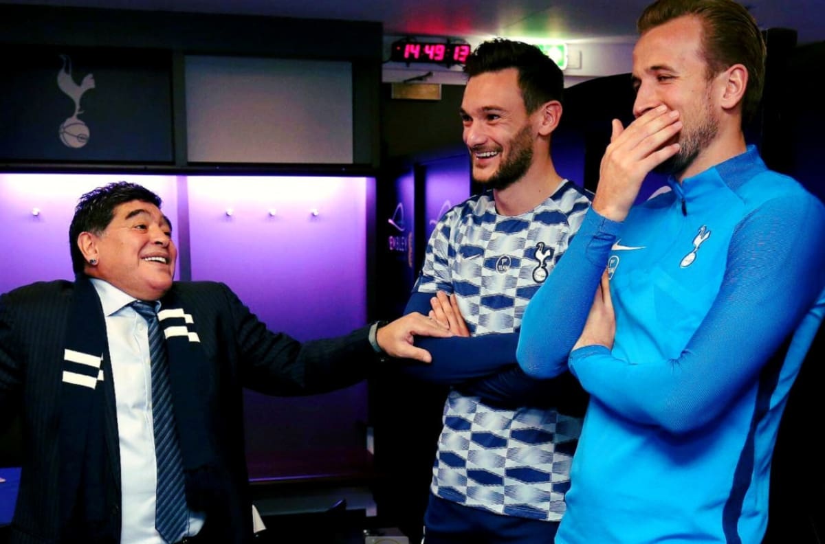 Harry Kane recordó el consejo que le dio Diego Maradona: “Que use mis ojos...”