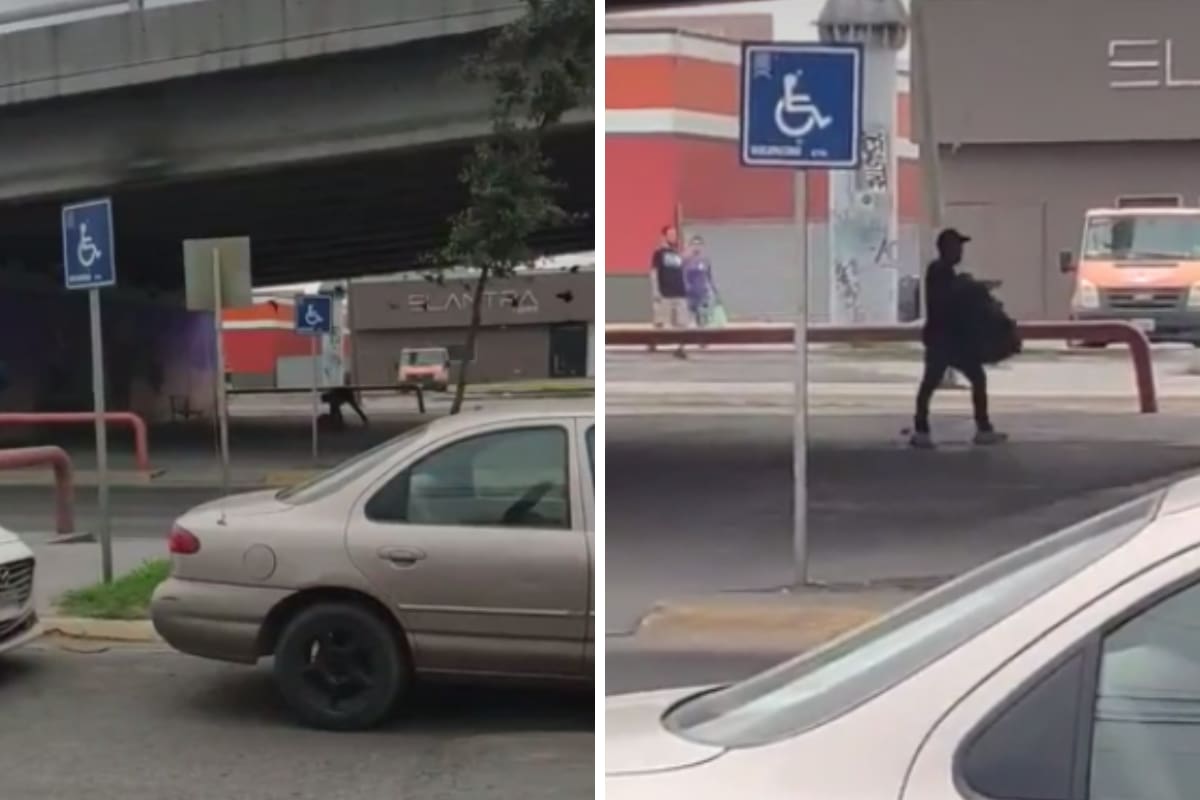 Un sujeto fue captado cazando palomas en Nuevo León.