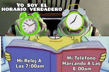 Estos son los mejores memes por el cambio fallido de horario 2023