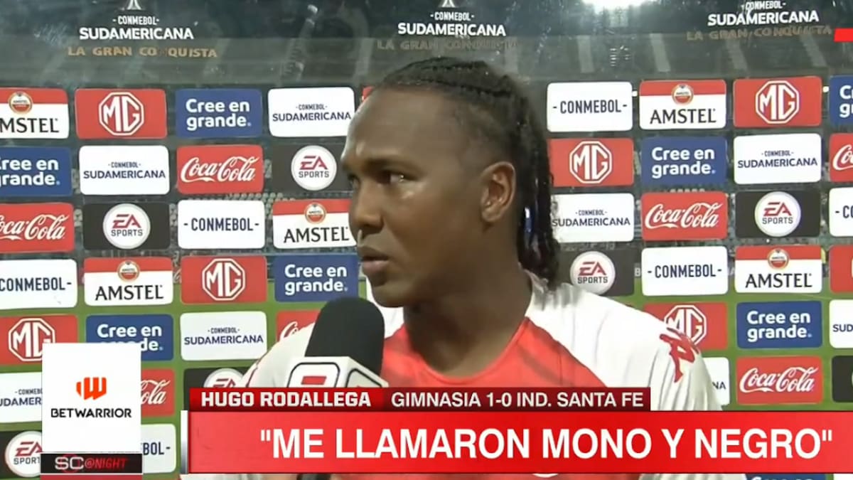 VIDEO | Al borde de las lágrimas: jugador colombiano denunció racismo de hinchas argentinos en Copa Sudamericana