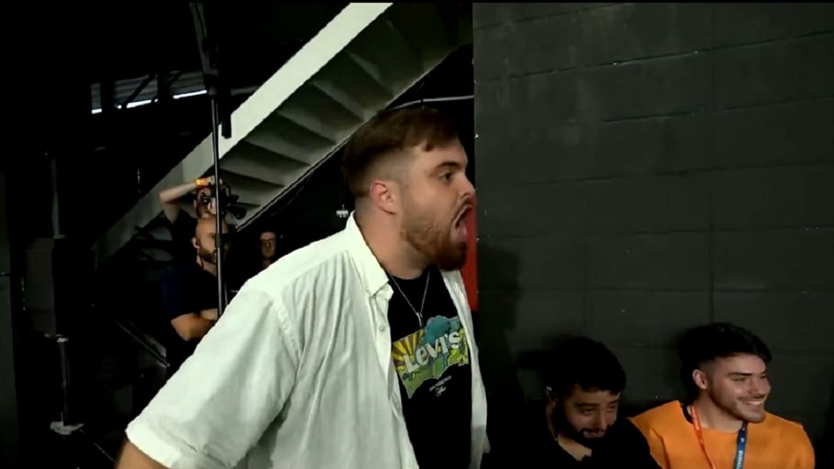 VIDEO | La alocada celebración de Ibai Llanos tras su triunfo más importante en la Kings League