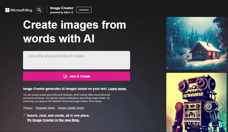 Conoce más sobre el generado de imágenes desarrollado por Bing.