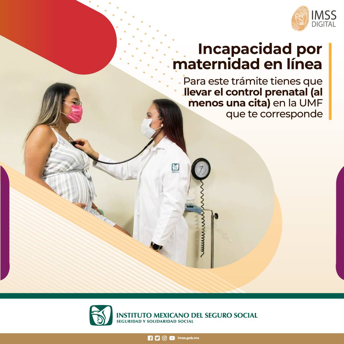 El IMSS permite hacer este trámite en línea.