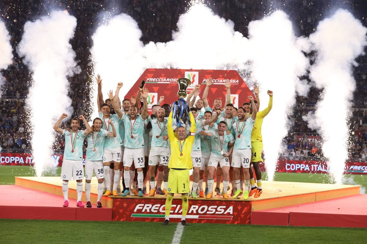 Inter de Milán levantó la novena Copa Italia de su historia