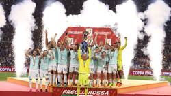 Con doblete de Lautaro Martínez: Inter de Milán se coronó bicampeón de la Copa Italia ante Fiorentina