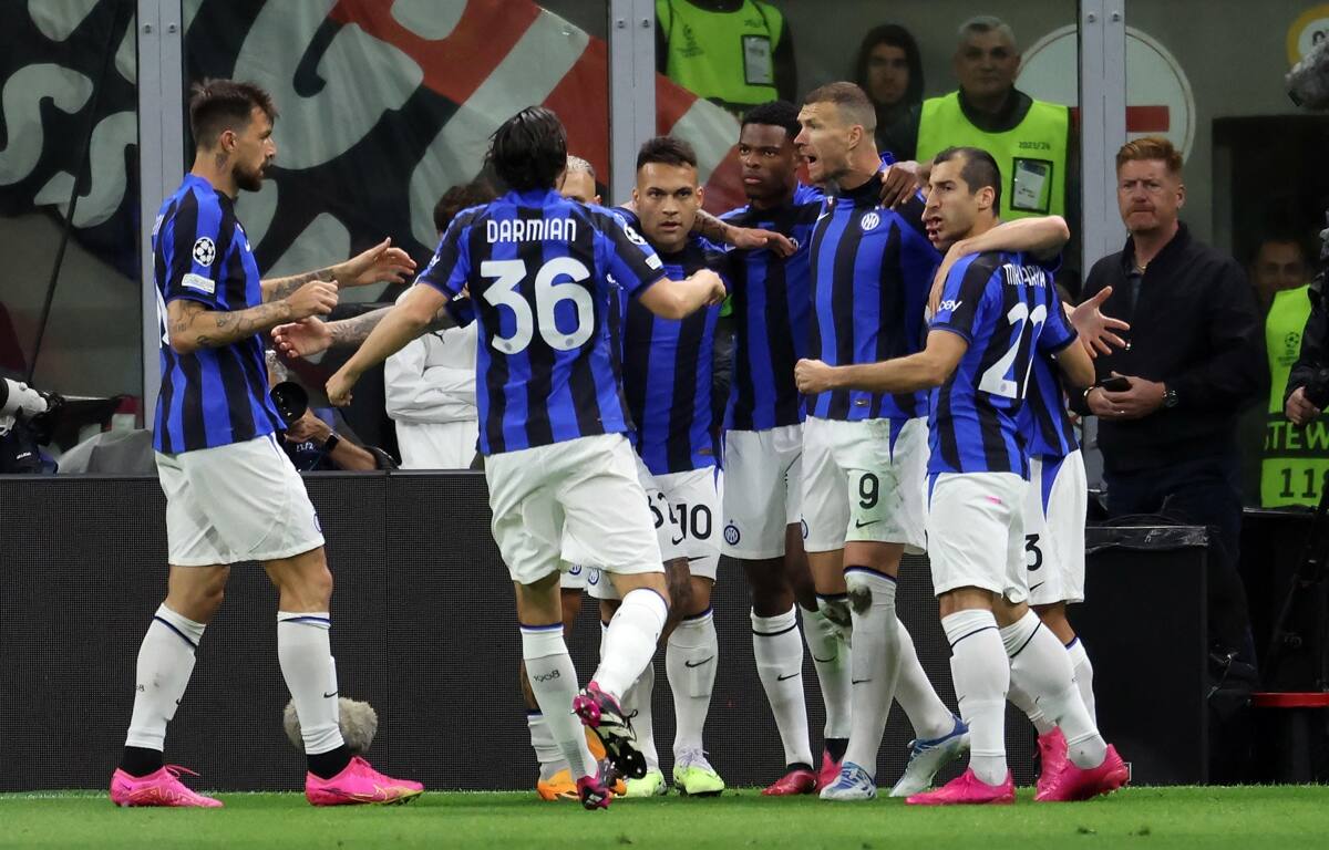 El Inter de Milán podría jugar la Final de la Champions League sin ningún patrocinador.