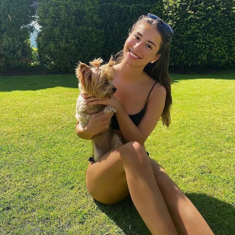 Ella es Isabel Haugseng, la novia de Haaland. (Instagram)