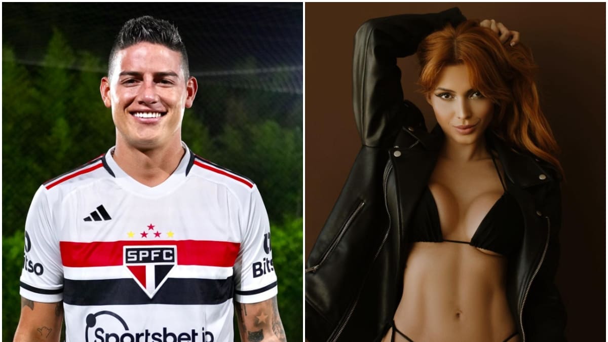 James Rodríguez hace de las suyas en Brasil: su nuevo romance fue la amante de Neymar