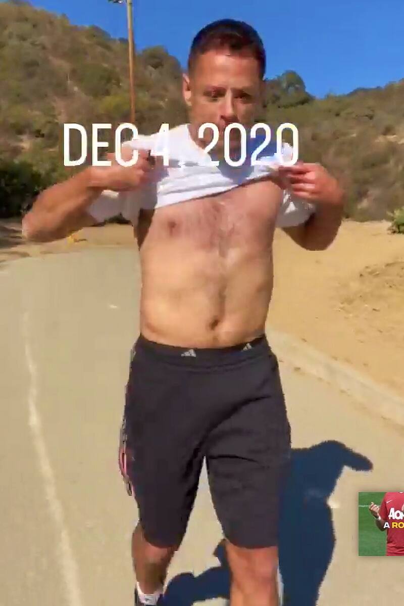 El antes y después de Chicharito Hernández dejó perpleja a la prensa española.