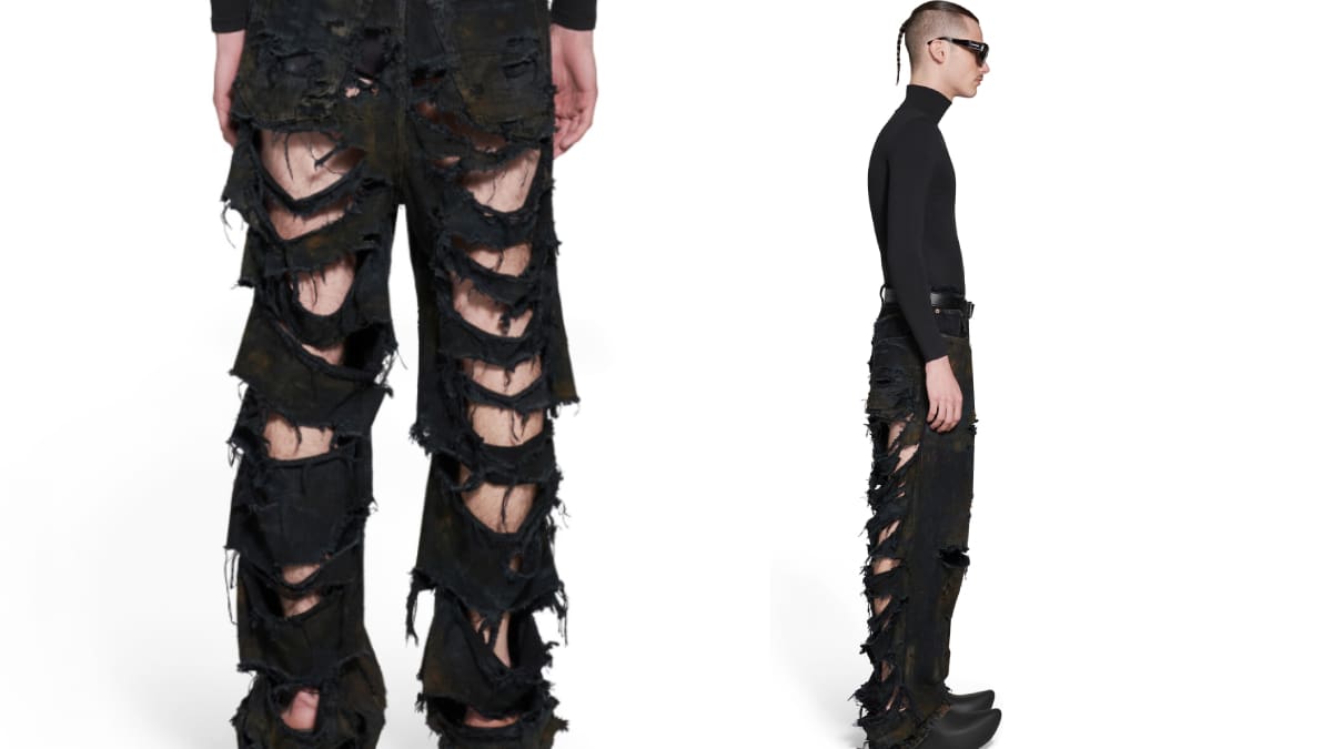Los mejores memes sobre los jeans de la colección ‘Destroyed’ de Balenciaga