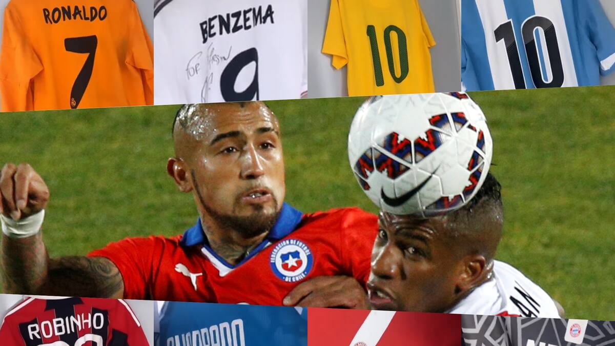 VIDEO | Desde Messi y Cristiano a Ronaldinho y Vidal: la impresionante colección de camisetas de La Foquita Jefferson Farfán