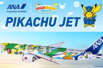 Rayquaza, Charizard, Rowlett y más surcan los cielos: Mira este jet con temática de Pokémon