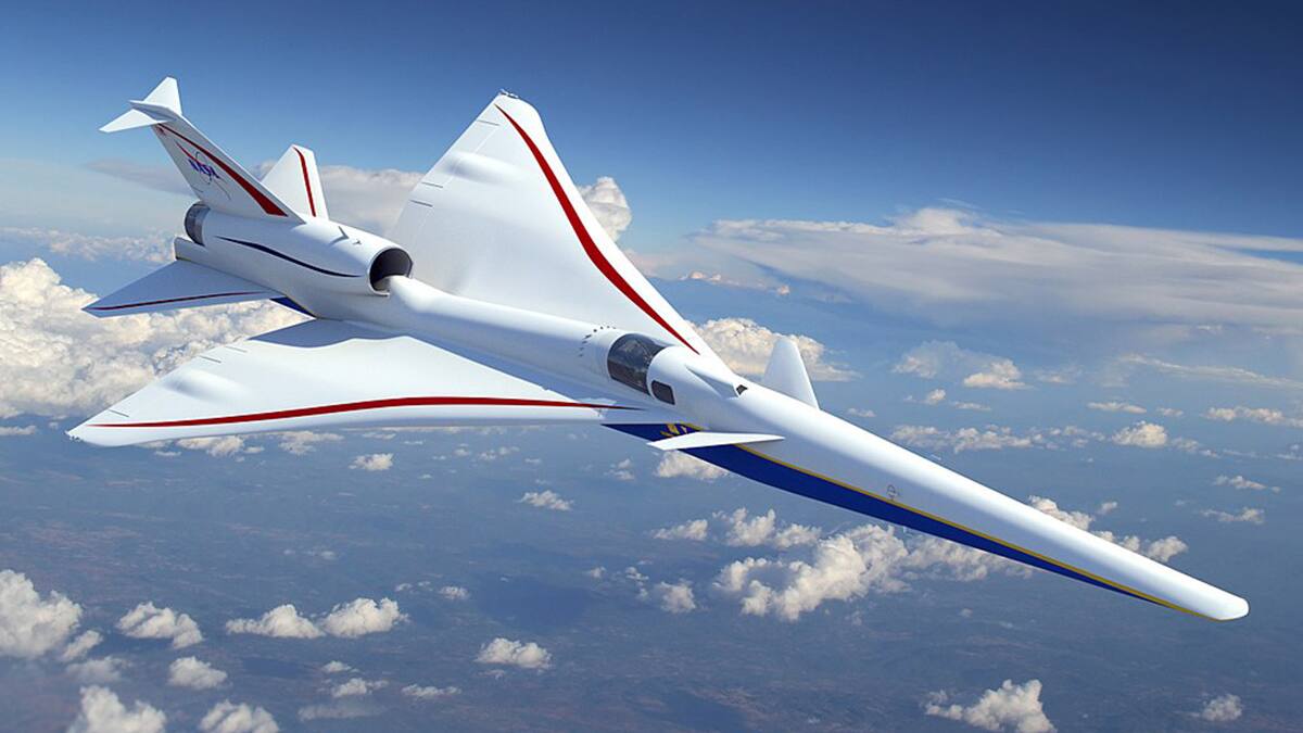 La NASA prueba el Jet Supersónico X-59: Reduce viajes largos a vuelos de 2 horas