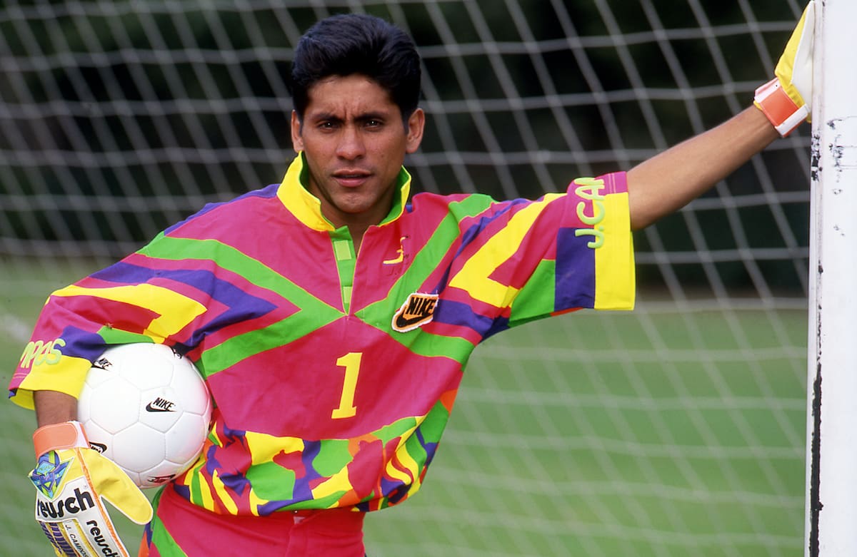 Jorge Campos fue considerado en su momento como el tercer mejor portero del mundo. (Twitter)