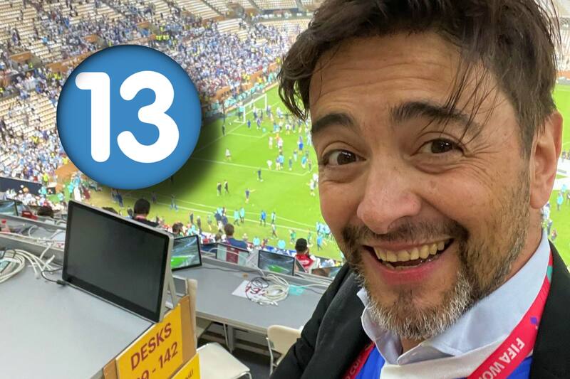 Juanjo Buscalia tiene una larga trayectoria internacional, pero a veces tiene problemas con el idioma.