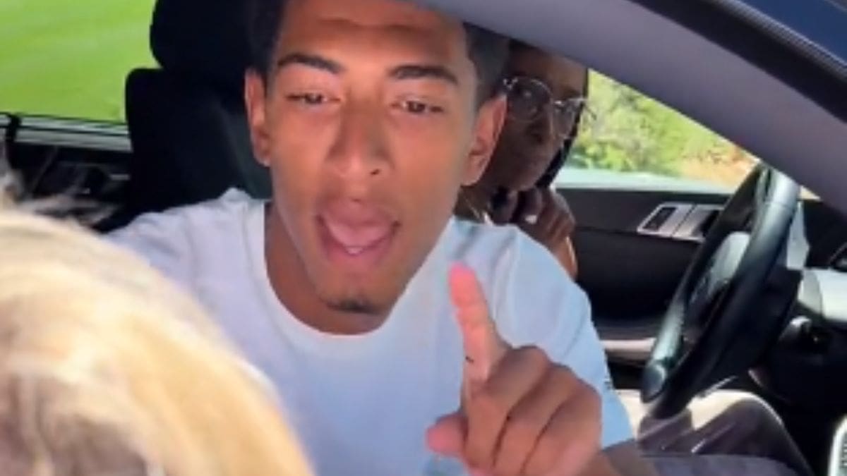 VIDEO | Jude Bellingham protagonizó divertido momento con aficionada del Real Madrid